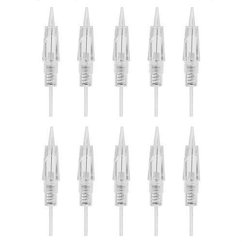 Tattoo Nadeln, Tattoo Nadeln für Lippen und Augenbrauen, 10 Teile/satz Augenbraue Lip Tattoo Patrone Rotary Micro-nadel Einweg Sterile Nadel R1