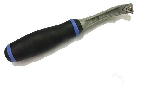 Carbide Paint Triangular Scraper with 1 Inch Three-Edged Tungsten Steel Blade Repalce Bahco 625, Hamilton Precision Scraper for Removing Paint, Glue