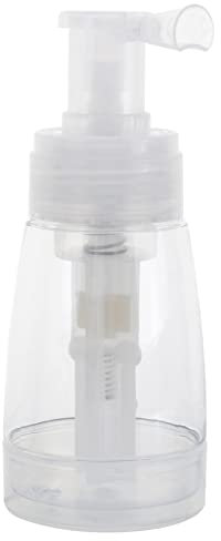 FRCOLOR Talcum Powder Spray Bottle Portable Plastic Refillable