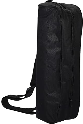 PATIKIL 16 x 4 x 5 Long Tripod Carrying Case Bag, Nylon Padded Carry Bag with Shoulder Strap for Camera Tripods Monopod Light Stand Microphone, Black