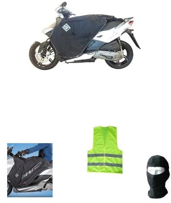 Compatible con KYMCO Agility City 50/125/150/200 por AÑO 2021 Cubre PIERNAS R179-X TERMOSCUDO Tucano Urbano Manta TÉRMICA Impermeable Interno EN Pelo Eco ESPECÍFICO