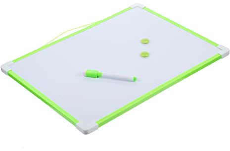 SAFIGLE Schreibtafel Für Junge Mädchen Löschbares Whiteboard Doppelseitig Zeichenbrett Mit Stift Anzeigetafel Für Schule Memo Board Für Hause Und Büro