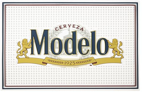 Modelo Barmatten für Arbeitsplatte, 45,7 x 30,5 cm, rutschfeste Gummi-Rückseite, kompatibel mit Kaffeemaschinen für Hausbar