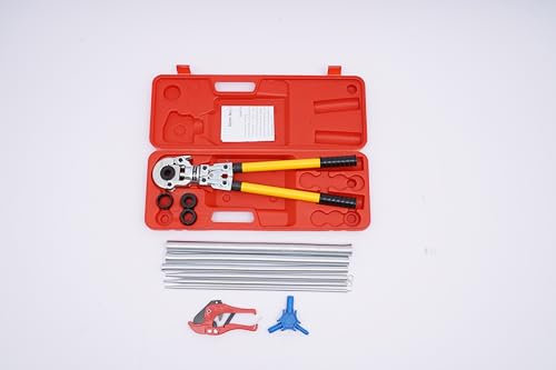 Presszange Th-Kontur Rohrpresszange FüR Verbundrohr Kupferrohr Handwerkz Kupfer Crimpzange PreßZange Backen Geeignet SanitäR Und Fitting Handpresse Presszang Hydraulische Set Crimpzangen 16-32Mm