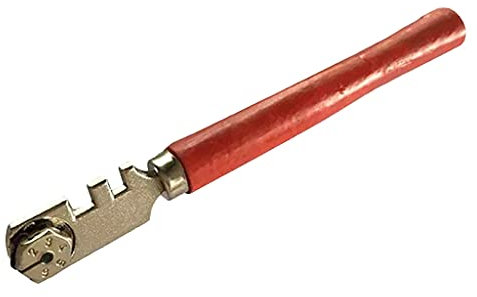 Tagliavetro portatile con sei ruote, set di taglierina in vetro ampiamente usato quando si tagliano piastrelle di vetro utensili da taglio piatto buon strumento tagliabottiglie e tagliavetro set da