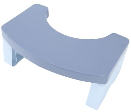 Fußhocker, Hockhaltung, Kothocker, Toilettenhocker, Kothocker, Faltbarer Toiletten-Töpfchenhocker, tragbarer Reise-Fußhocker, Hockhocker (Blue)