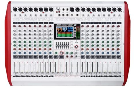 Mezclador amplificador de potencia integrado 99DSP+MP3+USB 8/12/16 canales licuadora profesional con consola mezcladora amplificadora