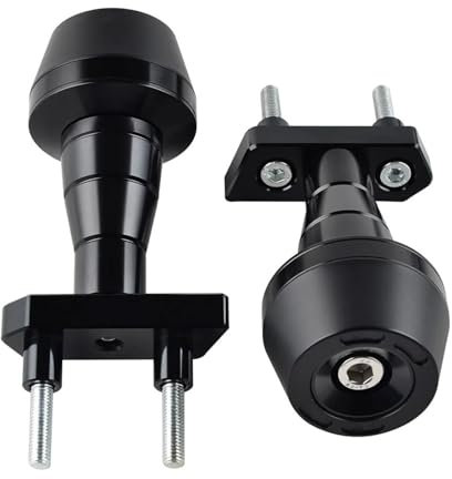 VAHAKKRMVM Motorrad-Sturzschutz Für Z1000 2007-2009 Für Z800 2013-2016 Z750 2007-2012 Sturzpads Motorradverkleidungen Sturzschutz(Schwarz)