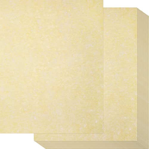 Epakh 300 Sheets Old Age Parchment Paper for Printing 8.5 x 11 Textured Parchment Stationery Certificates Standard Letter Vintage Colored Double Side for Invitations Crafts(Light Beige)