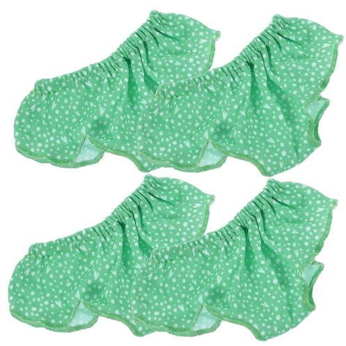 TOBBOMEY 4 pièces Culottes pour Poupée de sous-vêtements Colorés Accessoire de Vêtement pour Poupée Faciles à Habiller Tissu Doux et Design Classique