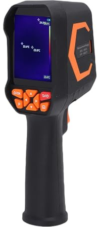 Bewinner Caméra D'imagerie Thermique, Imageur Thermique Infrarouge Portable 256 X 192 avec Affichage Double Mode, Stockage EMMC de 8 Go pour L'inspection des Bâtiments, la Maintenance
