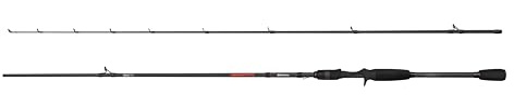 Abu Garcia Vendetta Baitcasting-Angelrute | Köderrute für Süßwasser-Raubfische | Schnell reagierender Carbon-Rutenblank | Verwicklungsfreie Ringe | Leicht und sensibel | Mehrere Größen