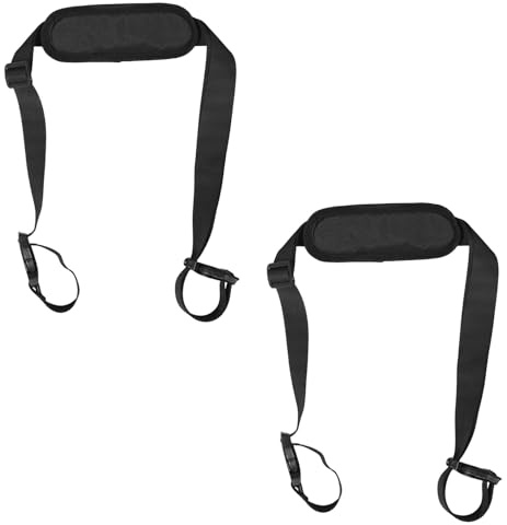 DECORNIJIA 2 Stück Verstellbare Babywagen-handschlaufe Schwarz Sichere Armband-befestigung für Kinderwagen Kinderwagen-riemen für Komfort und Zuverlässigen Schutz