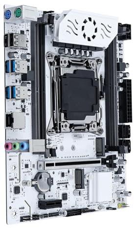 Placa Madre Conjunto de Placa Base for Juegos Fit For X99 C612chip con CPU Intel Xeon E5 2680 V4 DDR4 16G 2133MHz RAM Componentes de computadora Placa Base