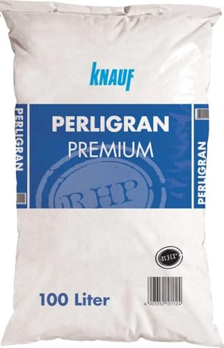 Perlita expandida 3 litros | Granulometría 2-6 mm | Libre de polvo | Mejora la circulación del aire y la capacidad de retención de agua (3 litros)