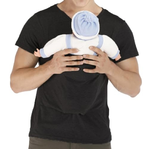 amropi Homme Porte Bébés Kangourou Manches Courtes T-Shirts