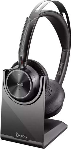 POLY Voyager Focus 2 UC USB-A Headset inkl. Ladestation