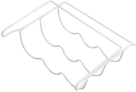 Pssopp Estante para Botellas de Refrigerador, Organizador de Almacenamiento para Cocina, Hierro, 33.0 x 31.5 x 11.4 cm