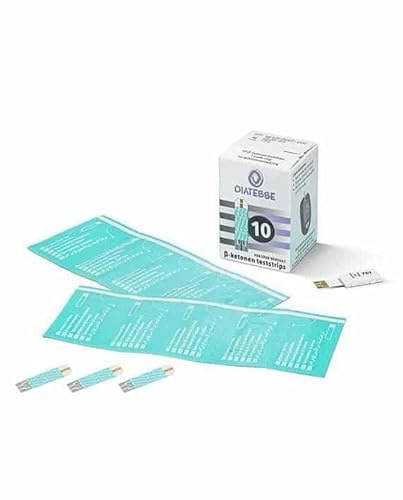Diatesse XPER Testbänder für Ketone - 10 Stück Makel - Blutketonmessung