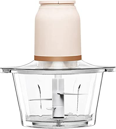 Samnuerly Hachoir électrique Hachoir à Viande électrique 250W 1.7L Automatique Petite Machine à Farce hachée Facile à Ranger