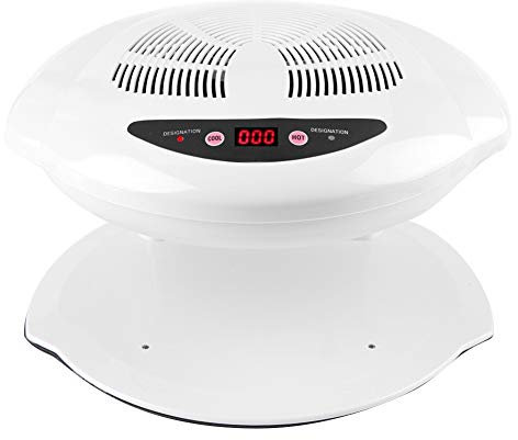 Nail Dryer for Normal Nail Polish, Hot and Cold Nail Air Dryer Nail Polishing Drying Fan Intelligent Automatic Manicure Drying Machine, for Home Commercial Beauty Salon Use