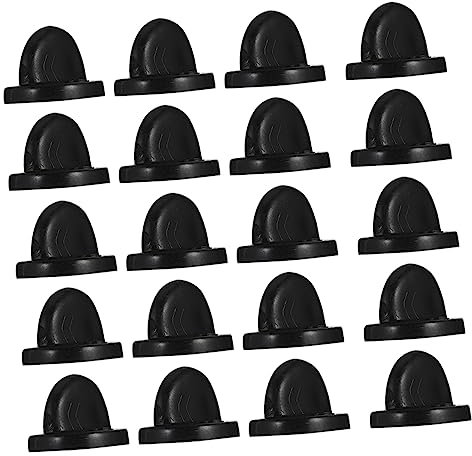 STOBOK 100stücke Brosche Pin Mit Rückenverschluss Kunststoff Broschen-clutch Broschen-rückennadel Broschenhalter Anstecker-rückenhalter-verschluss Abzeichen Reißnägel Pin