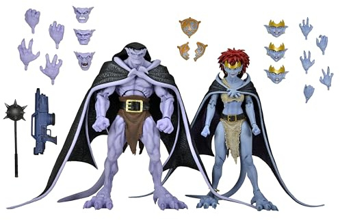 NECA Collectible 2-Pack Gargoyles: Vows Ultimate 7 Scale Action Figures - Goliath and Demona