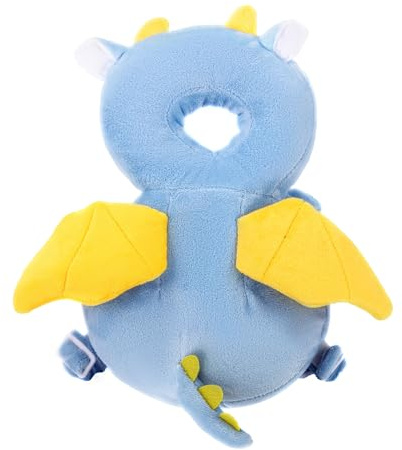 Baby Head Protection Backpack - Soft & Comfortable, Cute Cartoon Design, Flying Dragon