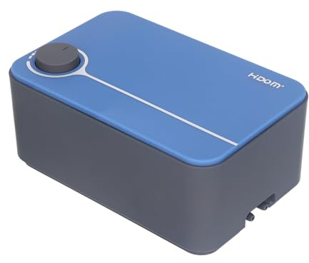 Hidom Ultratyst justerbar akvarieluftpump 4,0 l/min luftpump med dubbla utlopp för tropiska eller marina fisktankar upp till 400 L