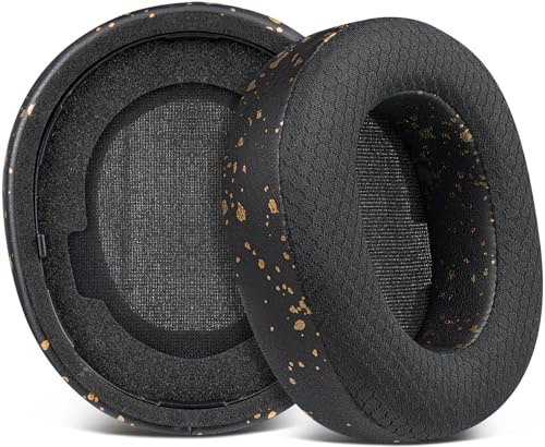 SOULWIT Ersatz Ohrpolster für Steelseries Arctis Nova Pro Wireless/Arctis Nova Elite Kopfhörer, Ersatzpolster Polster mit hochdichtem Geräuschisolationsschaum, zusätzliche Dicke