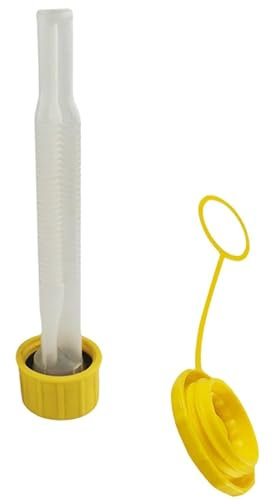 JKELPV Taniche Carburante Sostituzione ugelli per bombole di Gas Flessibili con beccuccio per Carburante in plastica da 1 Confezione Tanica Carburante