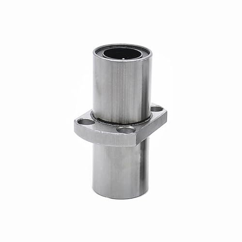 LMHC10LUU Linearkugellager mit ovalem Flansch, mittlerer Länge, mit Gummidichtung, for CNC-Maschinen und 3D-Drucker mit 10-mm-Welle (Nr. 1260)(LMHC 16LUU)