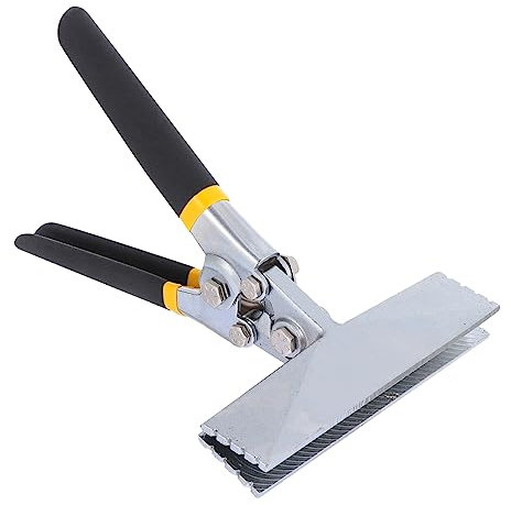 Angoily Dobladora De Chapa Manual Alicate Herramienta De Cierre Manual Mango Ergonómico Robusto