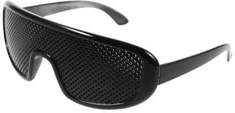 TIDTALEO Gafas Decorativas Agujero De Alfiler Portátiles Diseño Ligero Unisex Para Mejora Vista y Uso Diario Ajustadas y Prácticas