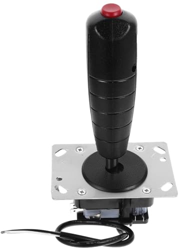 FUNNETOYU Joystick Professionale con Maniglia Sostitutiva Accessori per Giochi Micro Facile Installazione e Controllo Preciso per Simulatori e Macchine