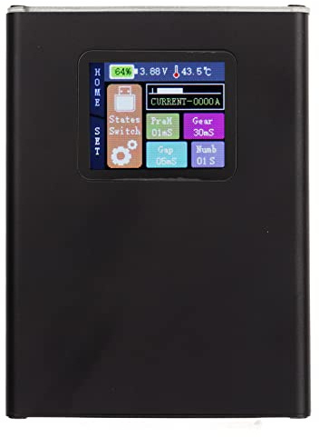ERYUE Mini Saldatrice a Punti Portatile Regolabile per Batteria, Display a Colori e velocità di Ricarica Rapida, per Pacchi Batteria Al Litio