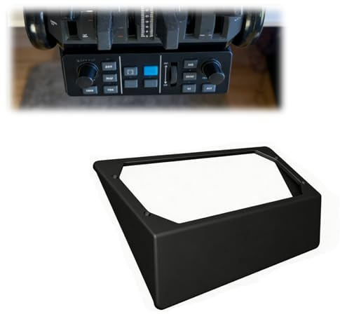 Mounting Bracket Compatible with Honeycomb Bravo Throttle Quadrant, Attachment Base with Adhesive Backing for Panel Integration