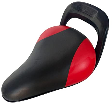 PciDinFo Kids Fahrradsattel Kinder Fahrradsitz Sattel Kinderfahrradsitz Komfortabel Gepolstert rutschfest für Jungen Mädchen Trekkingrad, Red