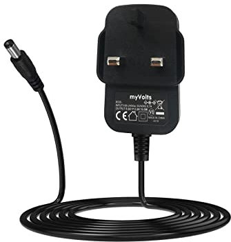 myVolts 5V power supply adaptor compatible with View Quest Retro DAB+ DAB Radio - UK plug