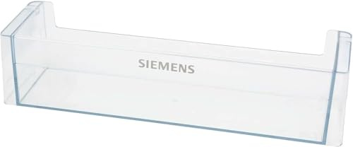 Recamania Estante Botellero para Puerta Frigorífico SIEMENS 00704405 704405 – Transparente Compatible con Bosch y Diversos Modelos (Vea Lista) – Recambio Original