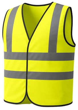 Step Ahead/Kuest HI VIS Reflective Safety Waistcoat (Yellow, Large)