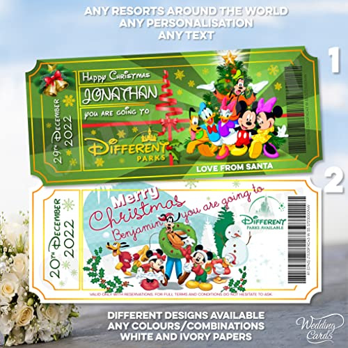 Wedding Cards Personalisierbare Überraschungskarte für Weihnachten