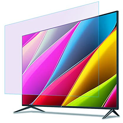 JHZDX Anti-Blende-TV-Displayschutzfolie, Antiblauer Lichtfilter Für TV-Bildschirm - Keine Fingerabdrücke, Für LCD, LED, 4K OLED & QLED HDTV,70 1538 * 869