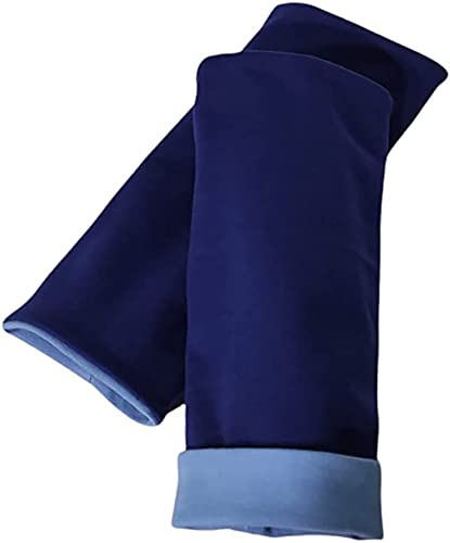 Britta Meier Pulswärmer, Midi-Arm-Stulpen, zum wenden geeignet, 2 Lagen Baumwolljersey