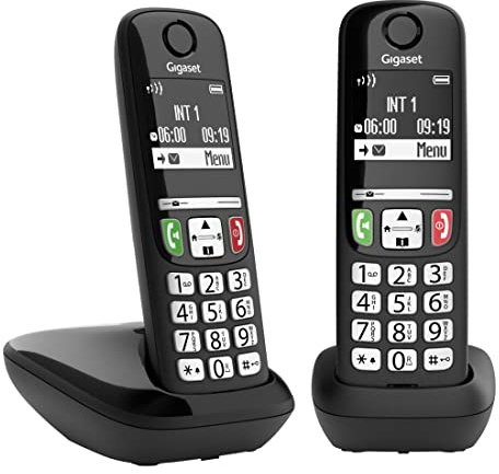 Gigaset A735 duo - Kabelloses DECT Haustelefon mit zwei Mobilteilen - Deutsch