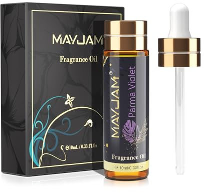 MAYJAM Aceite Perfumado de Violeta de Parma 10ML, Aceite con Fragancia Para Difusores de Aceites Esenciales, Aromaterapia, Hogar