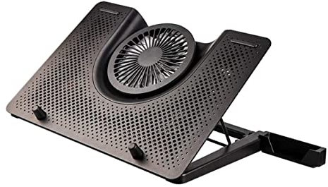 Base Refrigeradora Portatil Almohadilla De Enfriamiento para Computadora Portátil Refrigerador Portátil con Ventilador Silencioso Puerto USB Pad Pantalla Gaming Laptop Cooler Refrigerador Portáti (Co