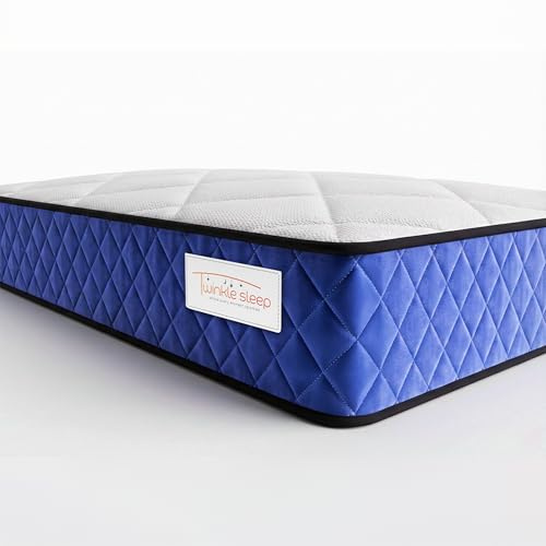 Twinklesleep Kids' Memory Foam Mattress, Single, 20 cm Thick, Blue