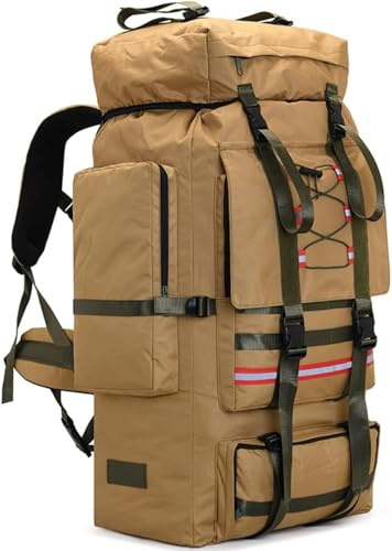 130L Wasserdichter Leichter Camping-Rucksack Militär Rucksack Taktischer Rucksack Wanderrucksack Backpacker Rucksack Outdoor Regendichter Reiserucksack Für Männer Frauen Großer Rucksack
