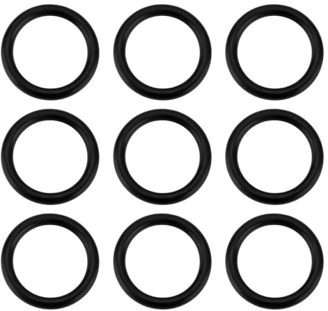 Create idea O-Ringe aus Nitril, 12,5 mm ID x 2 mm, C/S NBR 70, Gummi, 16,5 mm x 12,5 mm x 2 mm, O-Ring-Unterlegscheiben, Abstandshalter, Dichtung für Schlauch, Wasserhahn, Automobil, Sanitär, 50 Stück